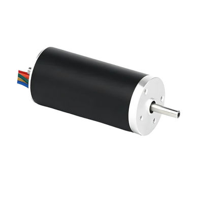 Motore senza spazzole senza sensore da 24 mm da 12 a 48 V Motore BLDC senza nucleo 40W 14150 giri al minuto Personalizzabile