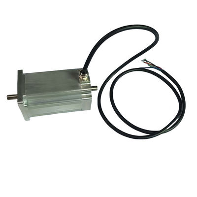 3N.m Nema 24 stepper motor IP 67 Grade Double Shaft per sistemi di tracciamento dei pannelli solari