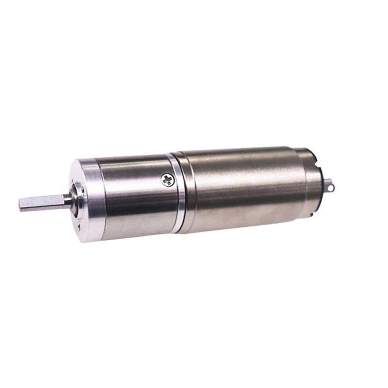 Risparmio energetico 22 mm motore a marcia continua spazzolato 48V 1500mNm 1.5RPM motore a marcia continua a bassa rumorosità