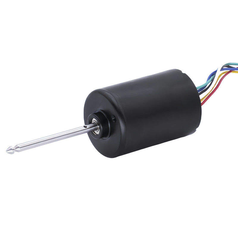 Motore BLDC ultra silenzioso da 36 mm 12V 24V 5200 giri al minuto Compatto resistente per sistemi robotici EV